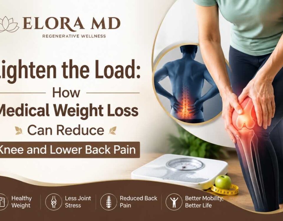 Lighten the load How Medical Weight Loss Can Reduce Knee and lower back pain